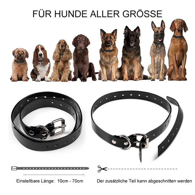 Hundetrainingshalsband mit Walkie-Talkie Fernbedienung Entfernung Bis zu 1000m